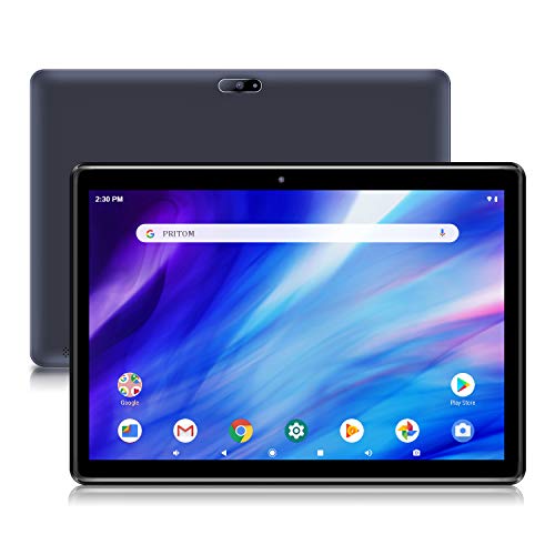 PRITOM Tablet 10 inch, 64GB, Tablet Android 13, HD IPS Screen, Dual Camera, WiFi, Bluetooth, Tablets with 6000mAh Battery, Touch10 Tab GMS Certified