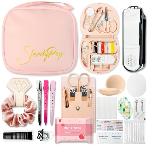 Women's Emergency Kit for Weddings 29 Essential Items for Brides Daily Use All in One Travel Kit Personal Care Survival Set for Team Bride