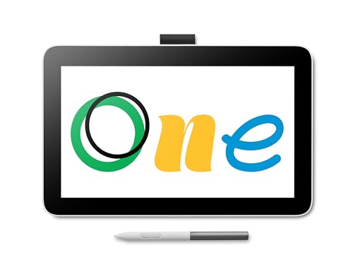 Wacom One 12 Drawing Tablet with Screen, 11.6" HD Full-Laminated Digital Art Tablet with Creative Software and Training, Graphics Drawing Pad for Mac, Windows PC, Chromebook