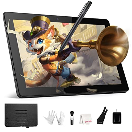 RubensTab T11 Pro standalone Drawing Tablet No Computer Needed,10.1 inch FHD Display,Octa-Core CPU,Pre-Installed Drawing Apps & Tutorials,More Bonus Items for Beginners, Artists, Students