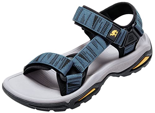 CAMEL CROWN Mens Waterproof Hiking Sandals with Arch Support Open Toe Summer Outdoor Beach Water Comfortable Sport Sandals