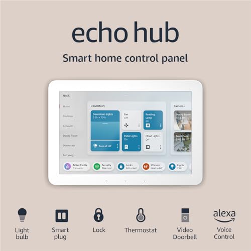 Amazon Echo Hub | 8?? smart home control panel with Alexa | Compatible with thousands of devices