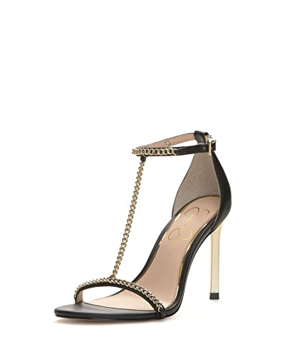 Jessica Simpson Womens Qiven Faux Leather Heels